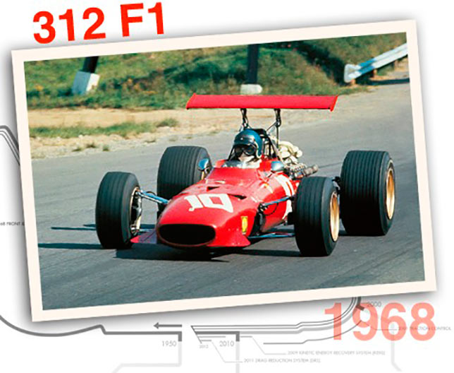  Ferrari 312 F1, 1968 год