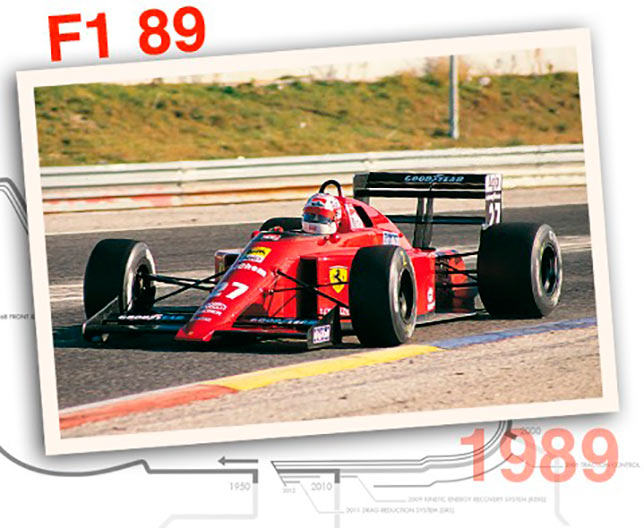 Ferrari F1-89, 1989 год