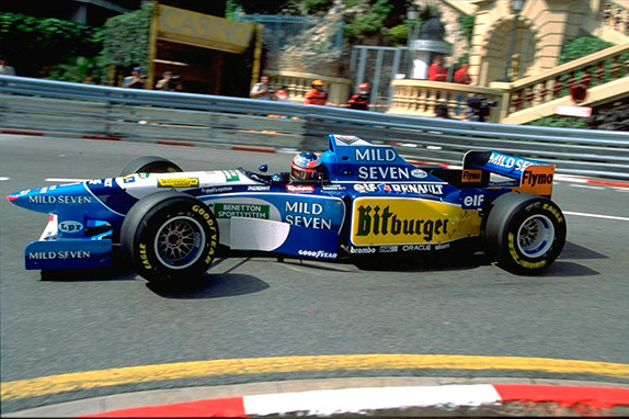 Михаэль Шумахер на Гран При Монако