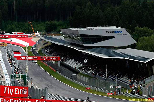 Стартовое поле Гран При Австрии 2015