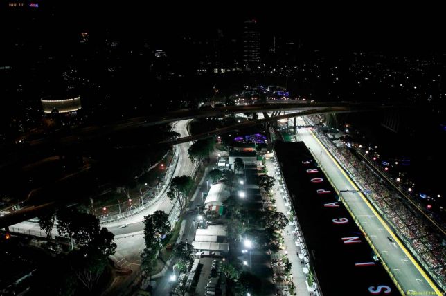 Стартовое поле Гран При Сингапура 2015