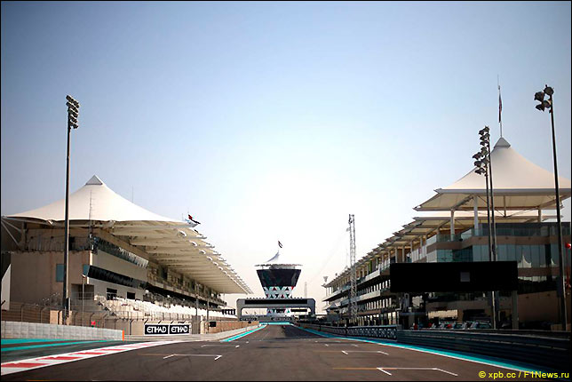 Стартовое поле Гран При Абу-Даби 2015