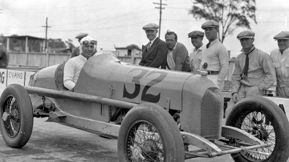 Джордж Саудерс на Инди-500 1927 года