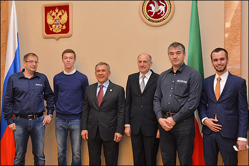 Приём у президента Республики Татарстан