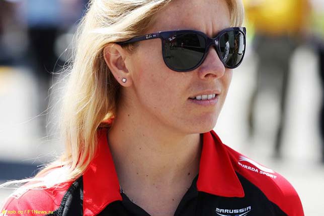 Мария де Виллота на Гран При Испании 2012 года