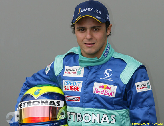 Фелипе Масса дебютровал в Формуле 1 в 2002 году в составе Sauber