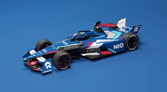 Формула E: Новая машина NIO333 выглядит весьма стильно