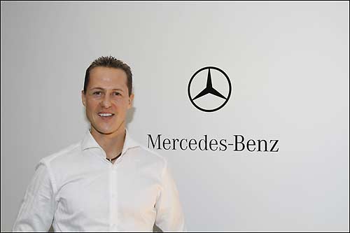 Михаэль шумахер - гонщик Mercedes GP