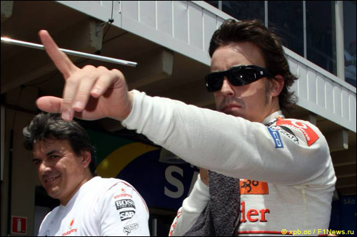 Фернандо Алонсо в McLaren, 2007 год