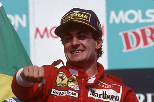 Победитель Гран При Канады 1995 года Жан Алези