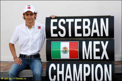 Чемпион серии GP3 Эстебан Гутьеррес