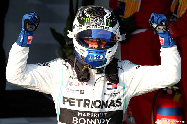Валттери Боттас - победитель Гран При Австралии
