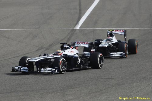 Машины Williams в Бахрейне