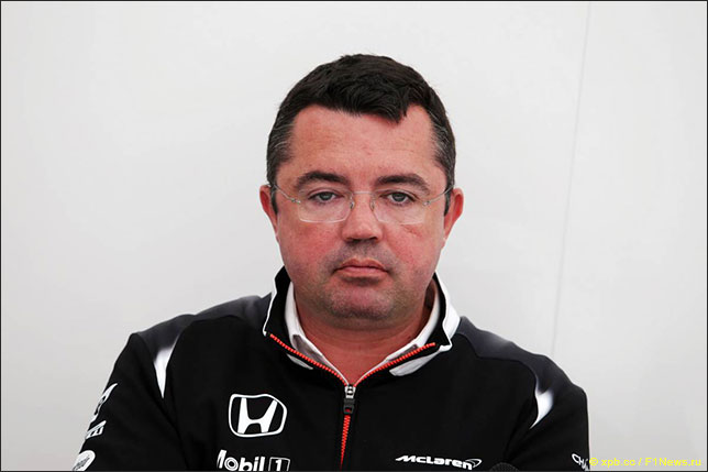 Эрик Булье, гоночный директор McLaren