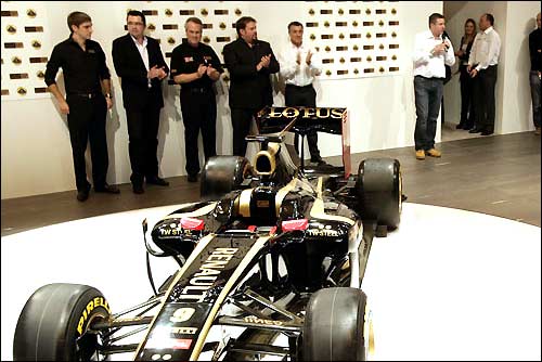 Презентация новой раскраски Lotus Renault