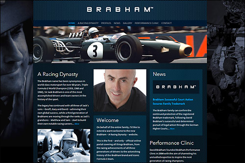 Главная страница официального сайта семьи Брэбэмов