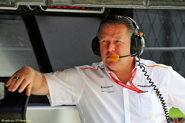 Зак Браун, исполнительный директор McLaren Racing