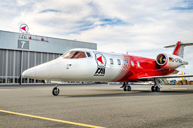 Самолёт компании FAI Aviation Group (фото с официального сайта компании)