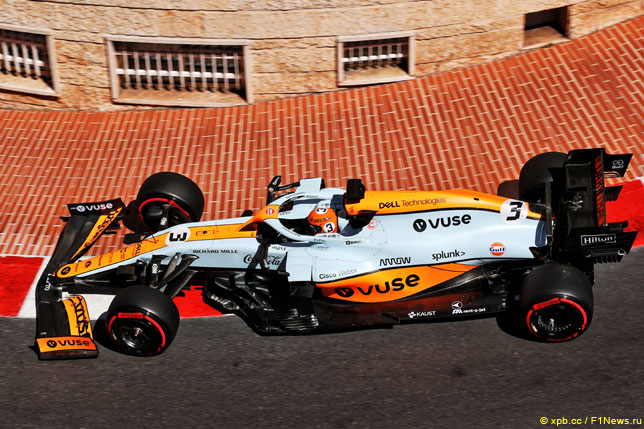 Даниэль Риккардо на Гран При Монако, 2021 год