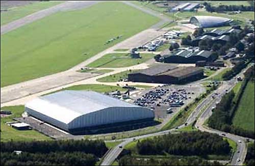 Аэродром  и музей авиации в Даксфорде