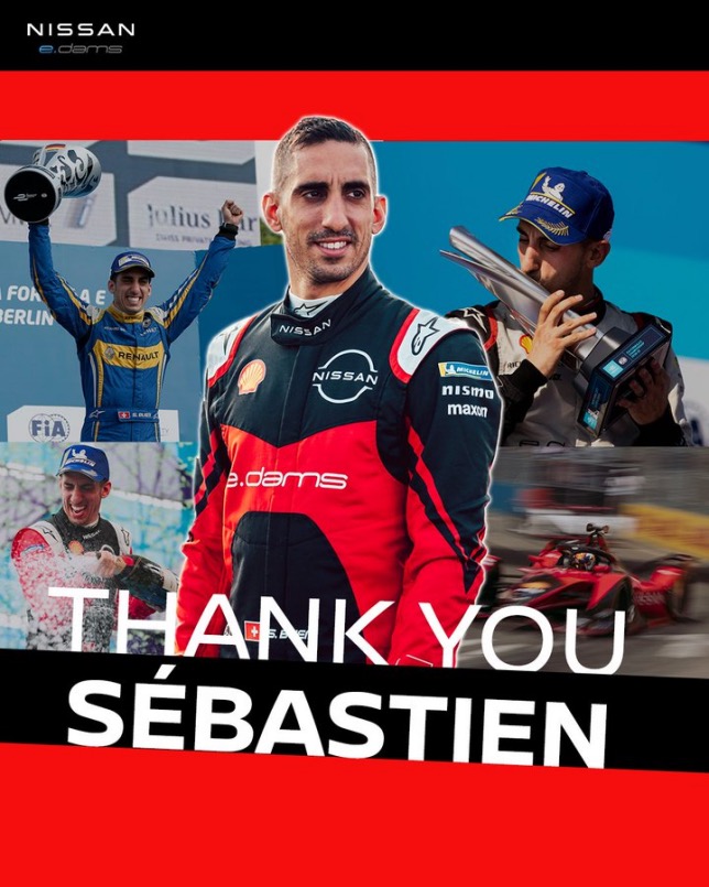 Команда Nissan e.dams поблагодарила Себастьена Буэми
