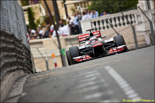 Дженсон Баттон в Гран При Монако, 2012 год