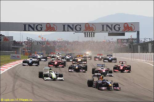 Старт Гран При Турции'2009