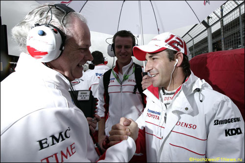 Ричард Креган и Тимо Глок, Гран При Великобритании, 2008 год