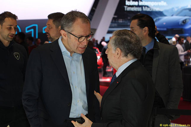 Стефано Доменикали, исполнительный директор Формулы 1, и Жан Тодт, президент FIA