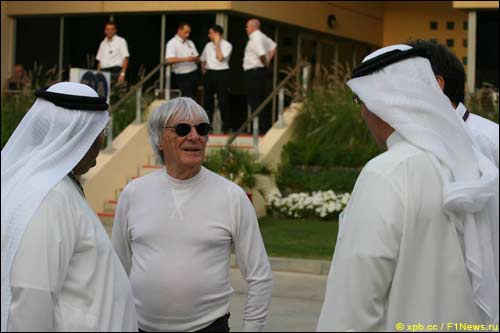 Берни Экклстоун и бахрейнские шейхи