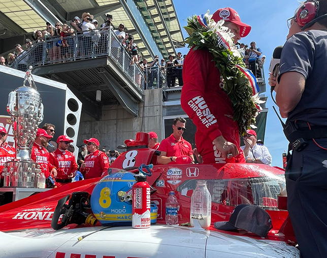Маркус Эриксон, победитель Indy 500, фото пресс-службы Chip Ganassi Racing