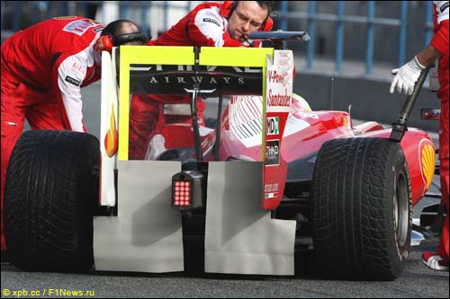 Ferrari F10 с закрытым диффузором