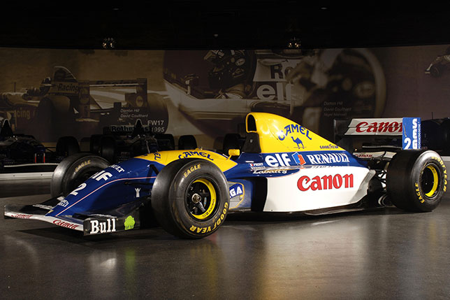 Последняя машина с активной подвеской, на которой был выигран чемпионат, была Williams FW15C