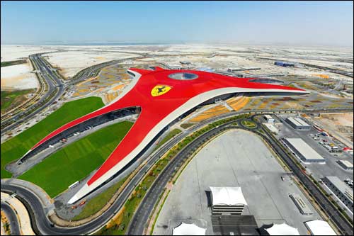 Тематический парк Ferrari в ОАЭ