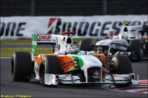 Force India. Адриан Сутил
