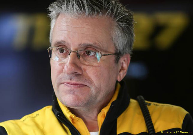 Пэт Фрай, технический директор Renault F1, отвечающий за разработку шасси