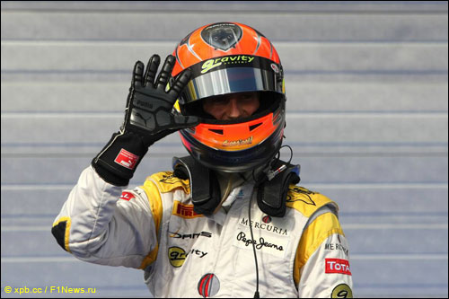 Чемпион GP2 Роман Грожан