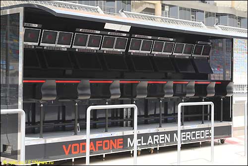 Командный мостик McLaren
