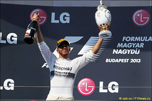 Льюис Хэмилтон - победитель Гран При Венгрии