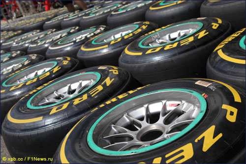 Шины Pirelli для Формулы 1