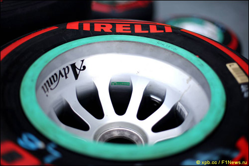 Состав SuperSoft шин Pirelli 