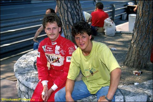 Михаэль Шумахер на Гран При Монако 1989 года