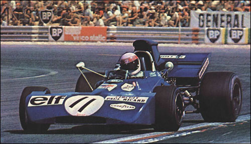 Победитель Гран При Франции 1971 года Джеки Стюарт
