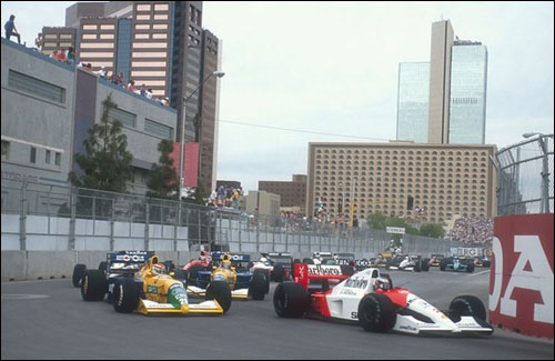 Последняя американская городская гонка Ф1 прошла в 1991 году в Фениксе