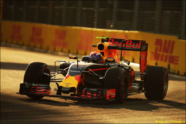Макс Ферстаппен на Гран При Сингапура