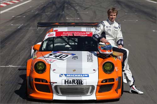 Нико Хюлкенберг и Porsche 911 GT3 R