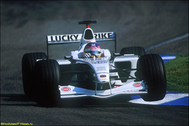 Жак Вильнёв на Гран При Германии 2001 года