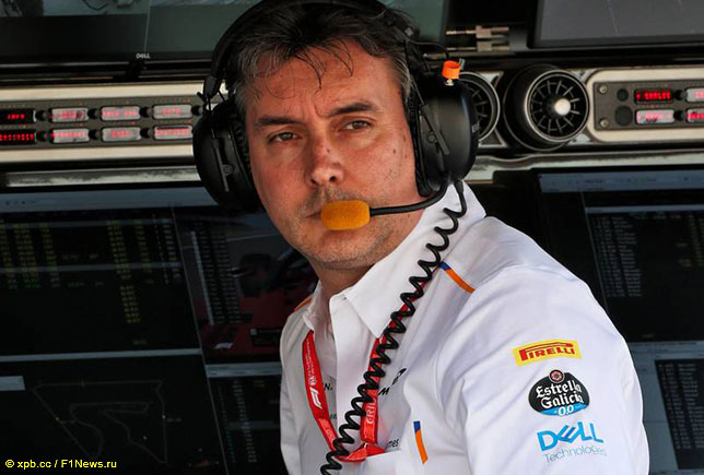 Джеймс Ки, технический директор McLaren