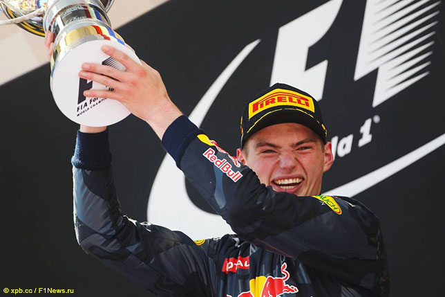 Макс Ферстаппен, победитель Гран При Испании 2016 года