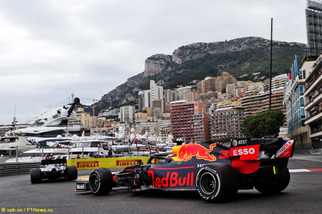 Макс Ферстаппен в Гран При Монако